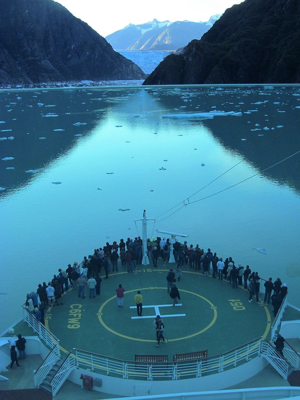 Glacier Tracy Arm Fjord